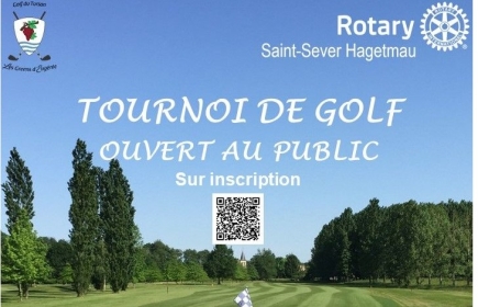 Tournoi de golf (ou practice avec un enseignant) pour contribuer au reboisement de la forêt d'Aquitaine